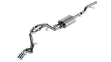 Borla 21-22 Chevrolet Tahoe 5.3L V8 2/4WD Touring Cat-Back Exhaust (Stainless) - 140854