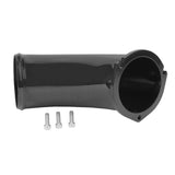 Wehrli 01-04 Chevrolet 6.6L LB7 Duramax 3.5in Intake Horn - Fine Texture Black - WCF100342-FTB