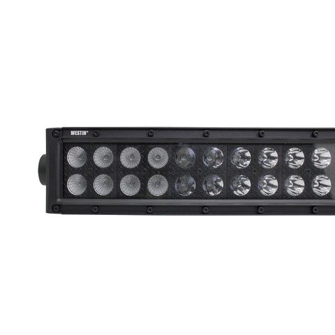 Westin B-FORCE LED Light Bar Double Row 30 inch Combo w/3W Cree - Black - 09-12212-60C