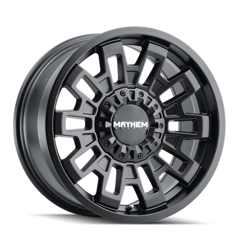 Mayhem 8113 Cortex 20x9 / 6x135 BP / 0mm Offset / 106mm Hub Matte Black Wheel - 8113-2937MB