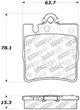 StopTech Performance Brake Pads - 309.08760