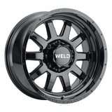 Weld Off-Road W168 20X10 Stealth 8X165.1 ET-18 BS4.75 Gloss Black 125.1 - W16800082475