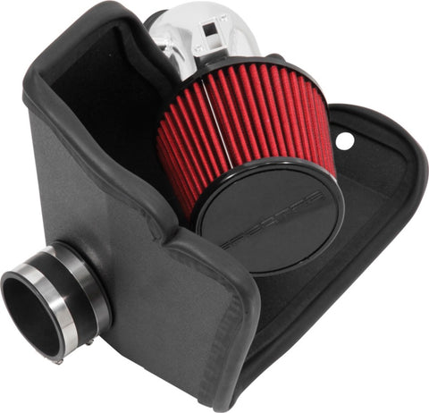 Spectre 12-15 Honda Civic L4-1.8L F/I Air Intake Kit - Polished w/Red Filter - 9082