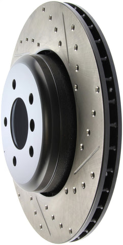 StopTech Slotted & Drilled Sport Brake Rotor - 127.34072L