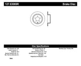 StopTech Slotted & Drilled Sport Brake Rotor - 127.63069R