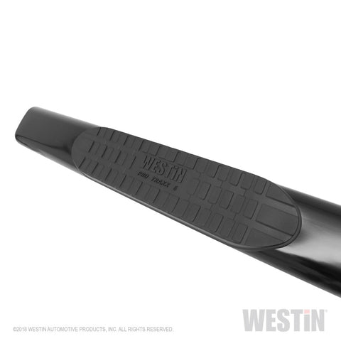 Westin 2015-2018 Ford F-150 SuperCab PRO TRAXX 6 Oval Nerf Step Bars - Black - 21-63935