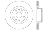 StopTech Slotted & Drilled Sport Brake Rotor - 127.51038L