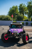 Rigid Industries x SHREDDY 360-Series 4in Lights w/Wt Bcklght (2) + 6 Covers (2 Pink/2 Teal/2 Blk) - 36117-SHREDDY