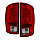 Spyder Dodge Ram 02-06 1500 Version 2 LED Tail Light - Red Clear ALT-YD-DRAM02V2-LED-RC - 5081827