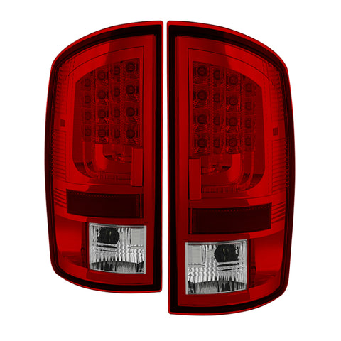 Spyder Dodge Ram 02-06 1500 Version 2 LED Tail Light - Red Clear ALT-YD-DRAM02V2-LED-RC - 5081827