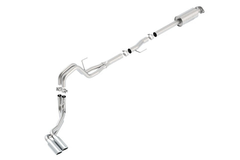 Borla 15-16 Ford F-150 3.5L EcoBoost Ext. Cab Std. Bed Catback Exhaust ATAK Truck Side Exit - 140619