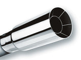 Borla Universal Polished Tip Single Round Intercooled (inlet 2in. Outlet 2 1/2in) - 20102