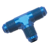 Russell Performance -8 AN Flare Tee Fitting (Blue) - 661030