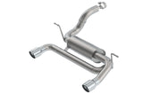 Borla 18-19 Jeep Wrangler JL/JLU 2.0L 4Cyl 2DR/4DR Axle Back Exhaust ATAK w/ 3.5in Tips - 11964