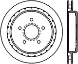 StopTech Power Slot 97-04 Chevy Corvette Slotted Left Rear CRYO Rotor - 126.62061CSL