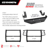 Go Rhino 19-20 Chevrolet Silverado 1500 3000 Extreme Series StepGuard - Textured Black - 3176MT