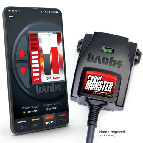 Banks Power Pedal Monster Throttle Sensitivity Booster (Standalone) - 07.5-19 GM 2500/3500 - 64320-C