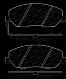 StopTech Street Brake Pads - Front - 308.13840