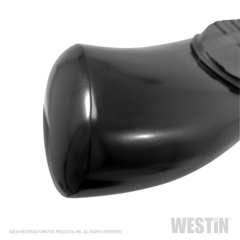 Westin 2015-2018 Ford F-150 SuperCrew PRO TRAXX 5 Oval Nerf Step Bars - Black - 21-53945