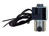 AEM Water/Methanol Injection System - High-Flow Low-Current WMI Solenoid - 200PSI 1/8in-27NPT In/Out - 30-3326