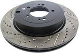 StopTech Slotted & Drilled Sport Brake Rotor - 127.46075R