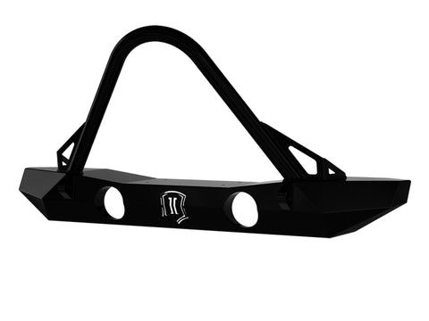 ICON 07-18 Jeep Wrangler JK Pro Series Mid Width Front Bumper w/Stinger/Tabs - 25236