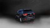 Corsa 15-16 Jeep Grand Cherokee Black 2.5in Dual Rear Exit Cat-Back Exhaust - 14991BLK