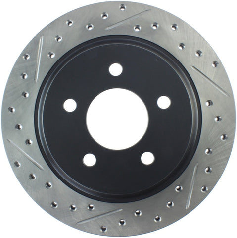 StopTech Slotted & Drilled Sport Brake Rotor - 127.61046R