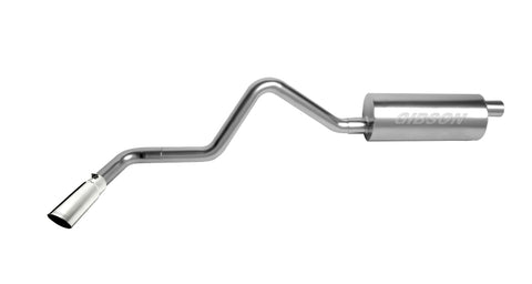 Gibson 01-04 Toyota Tacoma Pre Runner 3.4L 2.5in Cat-Back Single Exhaust - Stainless - 618706