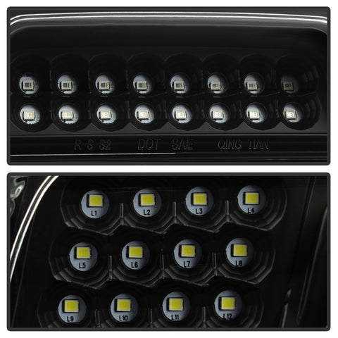 xTune 14-16 Chevrolet Silverado 1500 LED 3rd Brake Light - Black (BKL-CSIL14-LED-BK) - 9037504