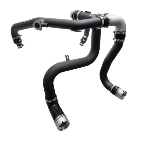 Injen 21-23 Ford Bronco 2.7L V6 (TT) EcoBoost SES Intercooler Pipes - Wrinkle Black - SES9301ICPWB