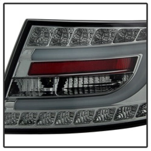 Spyder Audi A6 05-08 4Dr Sedan Only Light Bar LED Tail Lights Smke ALT-YD-AA605V2-LBLED-SM - 5080776