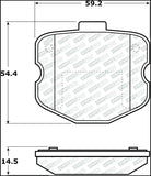 StopTech Street Select Brake Pads - Front - 305.11850