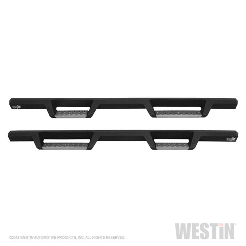 Westin 19-20 Ram 1500 Crew Cab HDX Stainless Drop Nerf Step Bars - Textured Black - 56-140852