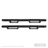 Westin 07-21 Toyota Tundra DC HDX Stainless Drop Nerf Step Bars - Tex. Blk - 56-132452