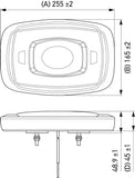 Hella L/Bar Mini 10In Led (Mv Fxd Amber) - 014566111