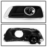 Spyder Chevy Malibu 2012-2015 OEM Fog Light W/Universal Switch- Clear FL-CMA2012-C - 5080271