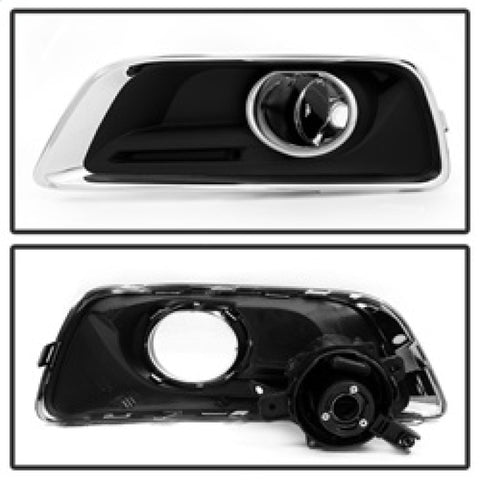 Spyder Chevy Malibu 2012-2015 OEM Fog Light W/Universal Switch- Clear FL-CMA2012-C - 5080271