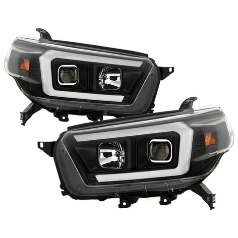 Spyder Signature Toyota 4Runner 10-13 Projector Headlights - Black (PRO-YD-T4R10SI-BK) - 5087454