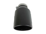 aFe Power Universal 5in Inlet 8in Outet MACH Force-XP Clamp-On Exhaust Tip - Black - 49T50801-B15