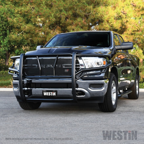 Westin 19-21 Ram 1500 (non Rebel/Warlock) HDX Grille Guard - Black - 57-3975