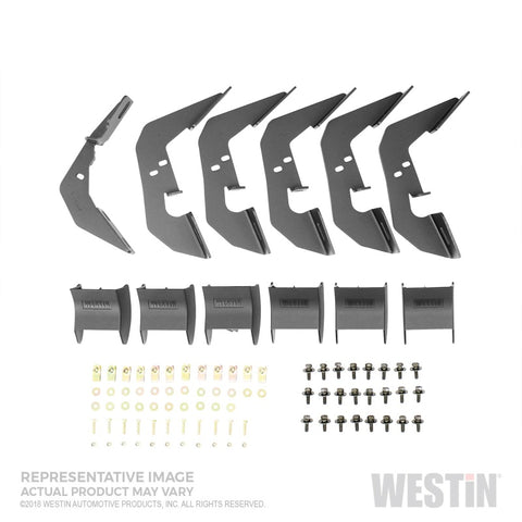 Westin 2015-2018 Ford F-150 SuperCab R7 Nerf Step Bars - Black - 28-71085