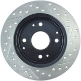 StopTech Slotted & Drilled Sport Brake Rotor - 127.40041R