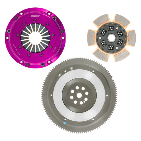 Exedy 1993-1996 Honda Prelude Vtec L4 Hyper Single Clutch Sprung Center Disc Push Type Cover - HH05SD