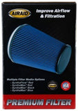 Airaid Universal Air Filter - Cone 3 1/2 x 6 x 4 5/8 x 6 w/ Short Flange - 700-452