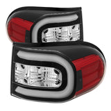 Spyder Toyota FJ Cruiser 07-13 Light Bar LED Tail Lights Black ALT-YD-TFJ07-LBLED-BK - 5079442