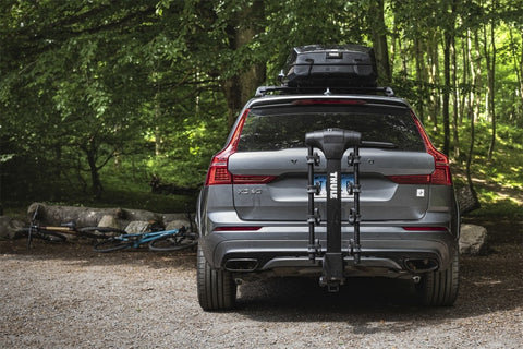 Thule Apex XT 4 - Hanging Hitch Bike Rack w/HitchSwitch Tilt-Down (Up to 4 Bikes) - Black - 9025XT