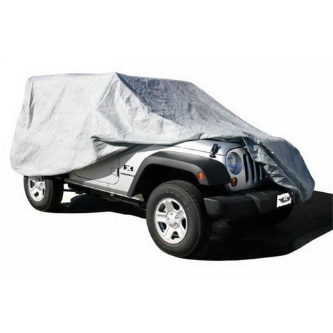 Rampage 2007-2018 Jeep Wrangler(JK) Unlimited Car Cover - Grey - 1204