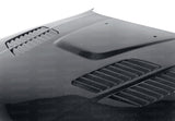 Seibon 97-03 BMW 5 Series 4Dr (E39) GTR-Style Carbon Fiber Hood - HD9703BMWE39-GTR