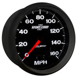 Autometer Sport-Comp II 5in 0-140MPH In-Dash Electronic GPS Programmable Speedometer - 3681